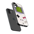 gameboy classic back phone cover | glass case for iphone 16 plus