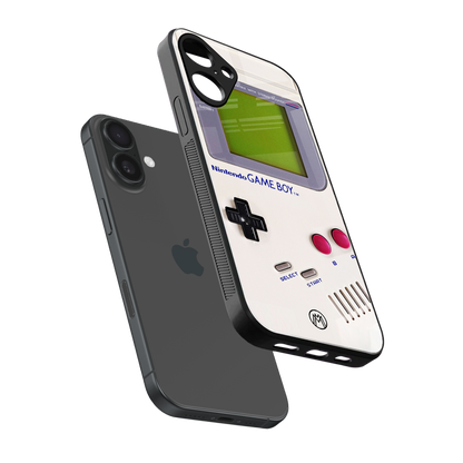 gameboy classic back phone cover | glass case for iphone 16 plus
