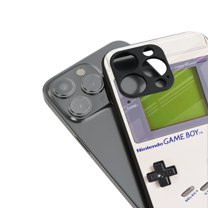 gameboy classic back phone cover | glass case for iphone 15 pro