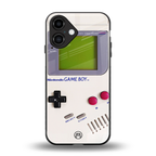 gameboy classic back phone cover | glass case for iphone 16