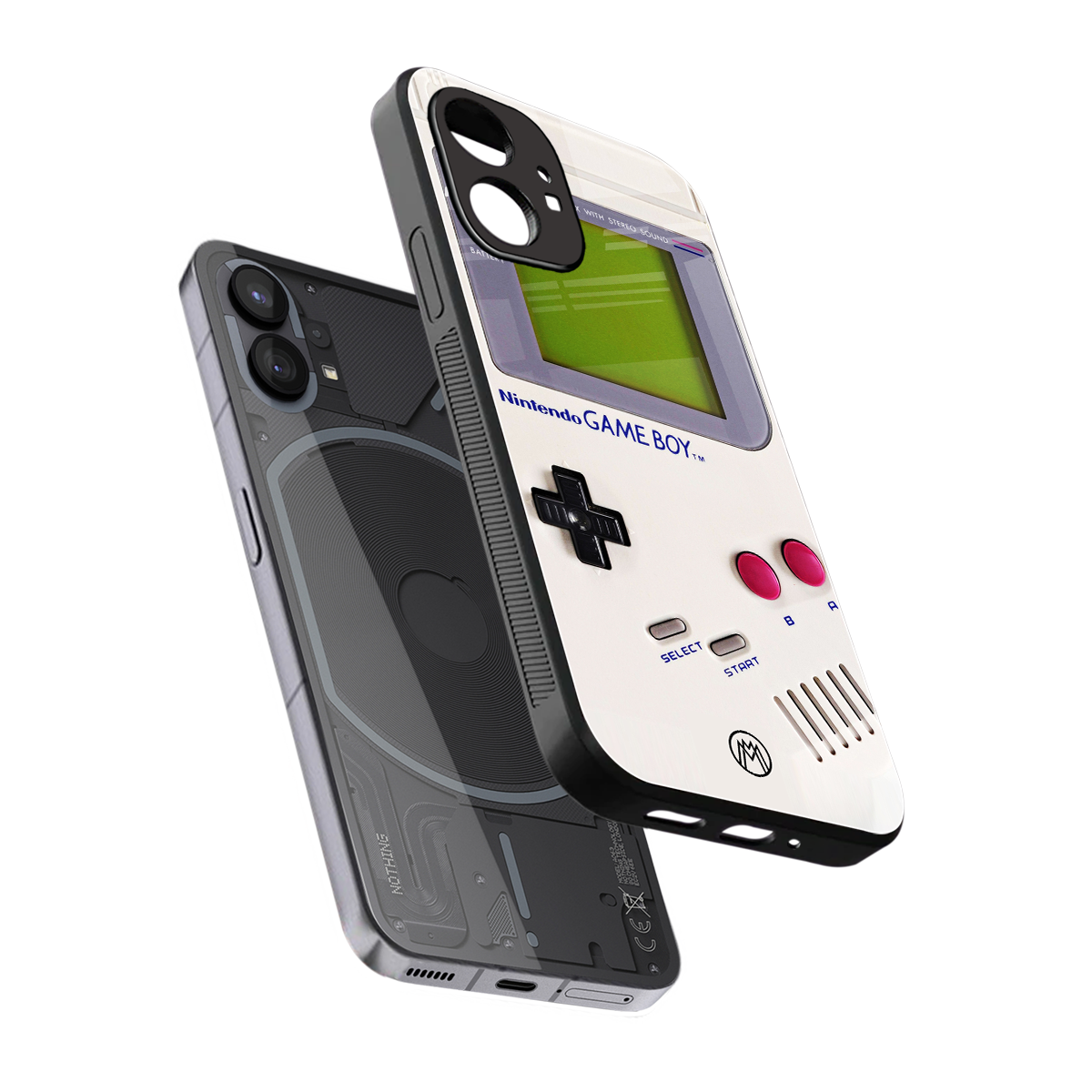 gameboy classic back phone cover | glass case for nothing phone 1