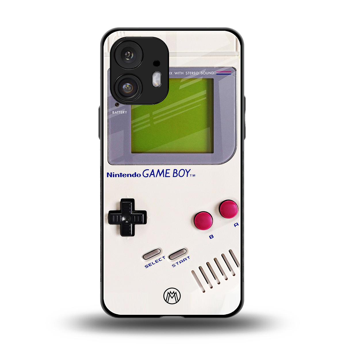 gameboy classic back phone cover | glass case for nothing phone 2
