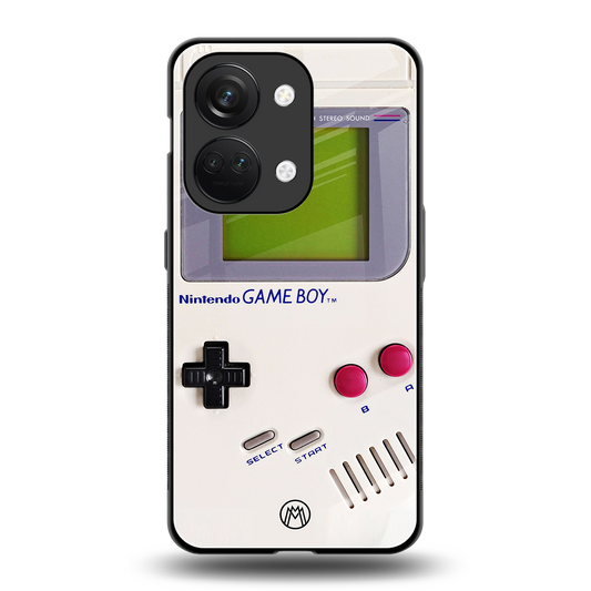gameboy classic back phone cover | glass case for oneplus nord 3