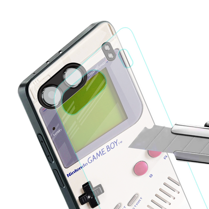 gameboy classic back phone cover | glass case for oneplus nord 4