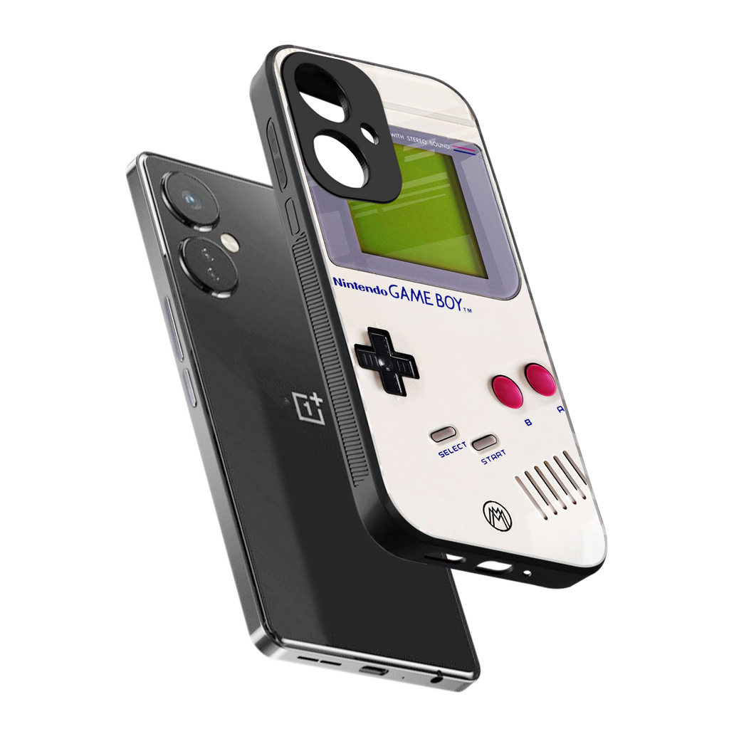 gameboy classic back phone cover | glass case for oneplus nord ce 3