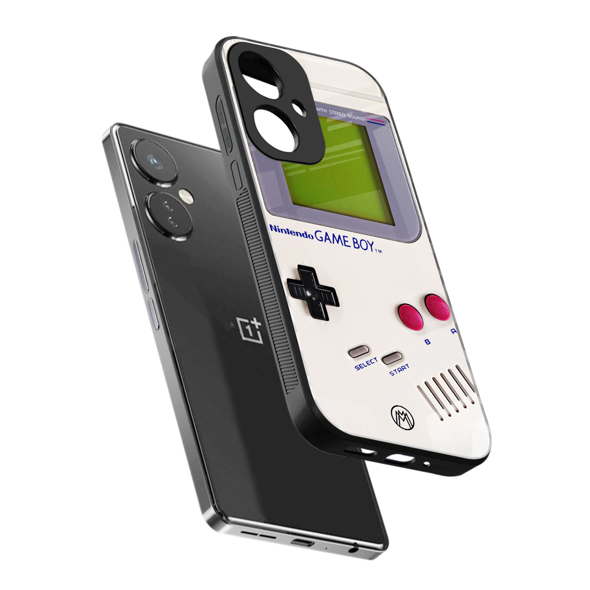 gameboy classic back phone cover | glass case for oneplus nord ce 3