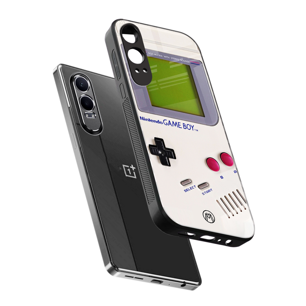 gameboy classic back phone cover | glass case for oneplus nord ce 4 lite