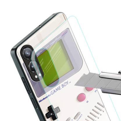 gameboy classic back phone cover | glass case for oneplus nord ce 4 lite