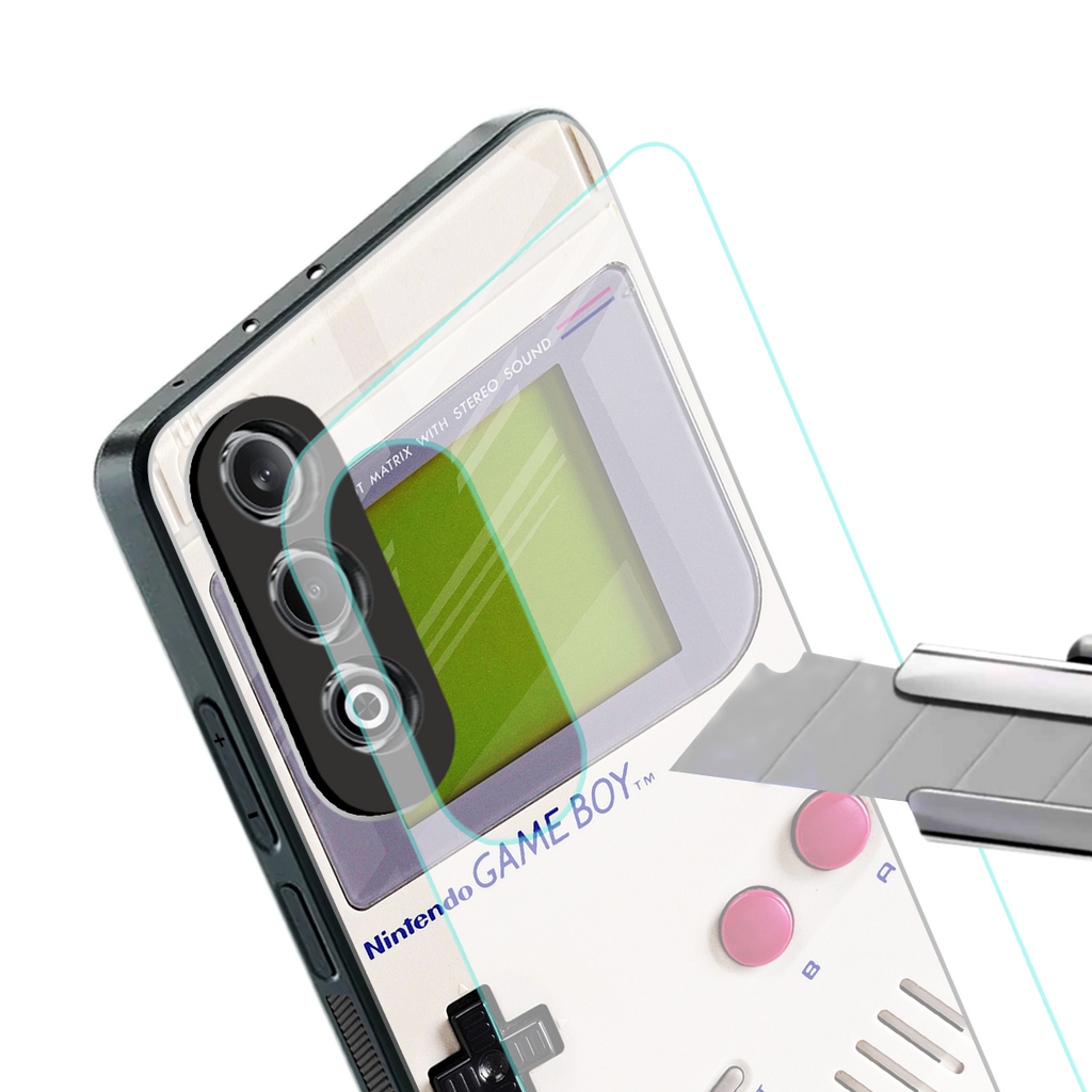 gameboy classic back phone cover | glass case for oneplus nord ce 4