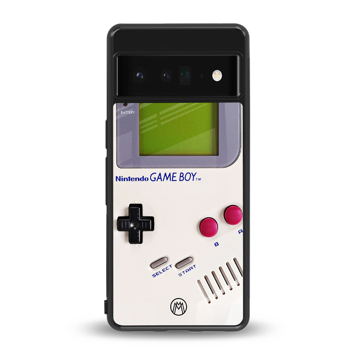 gameboy classic back phone cover | glass case for google pixel 6 pro