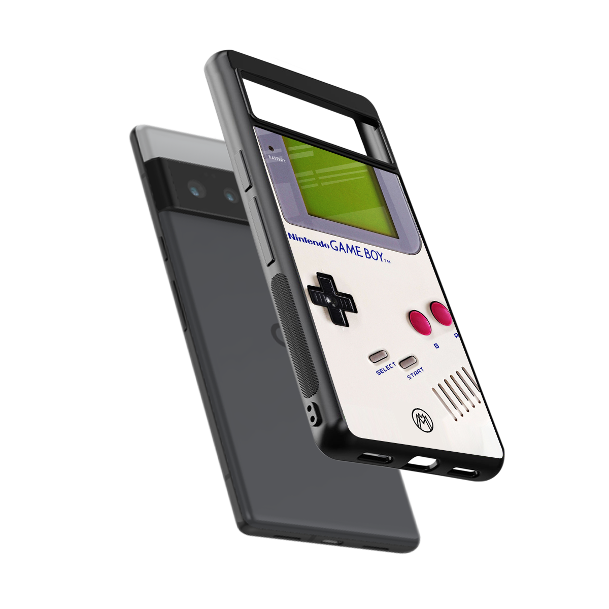 gameboy classic back phone cover | glass case for google pixel 6 pro