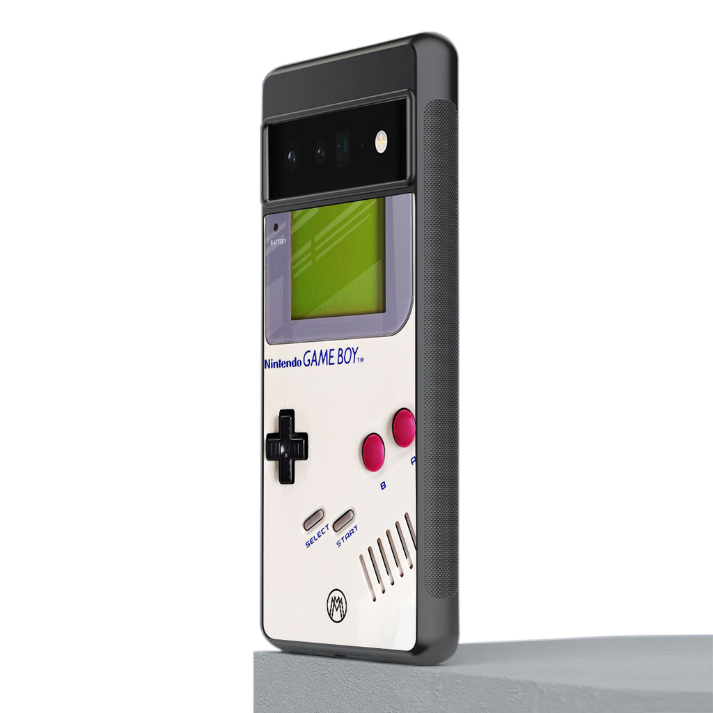 gameboy classic back phone cover | glass case for google pixel 6 pro