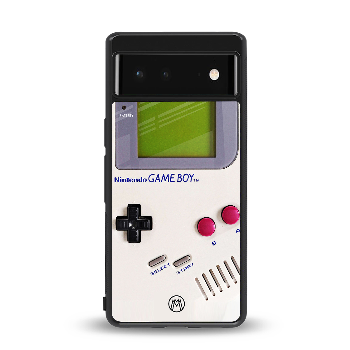 gameboy classic back phone cover | glass case for google pixel 6