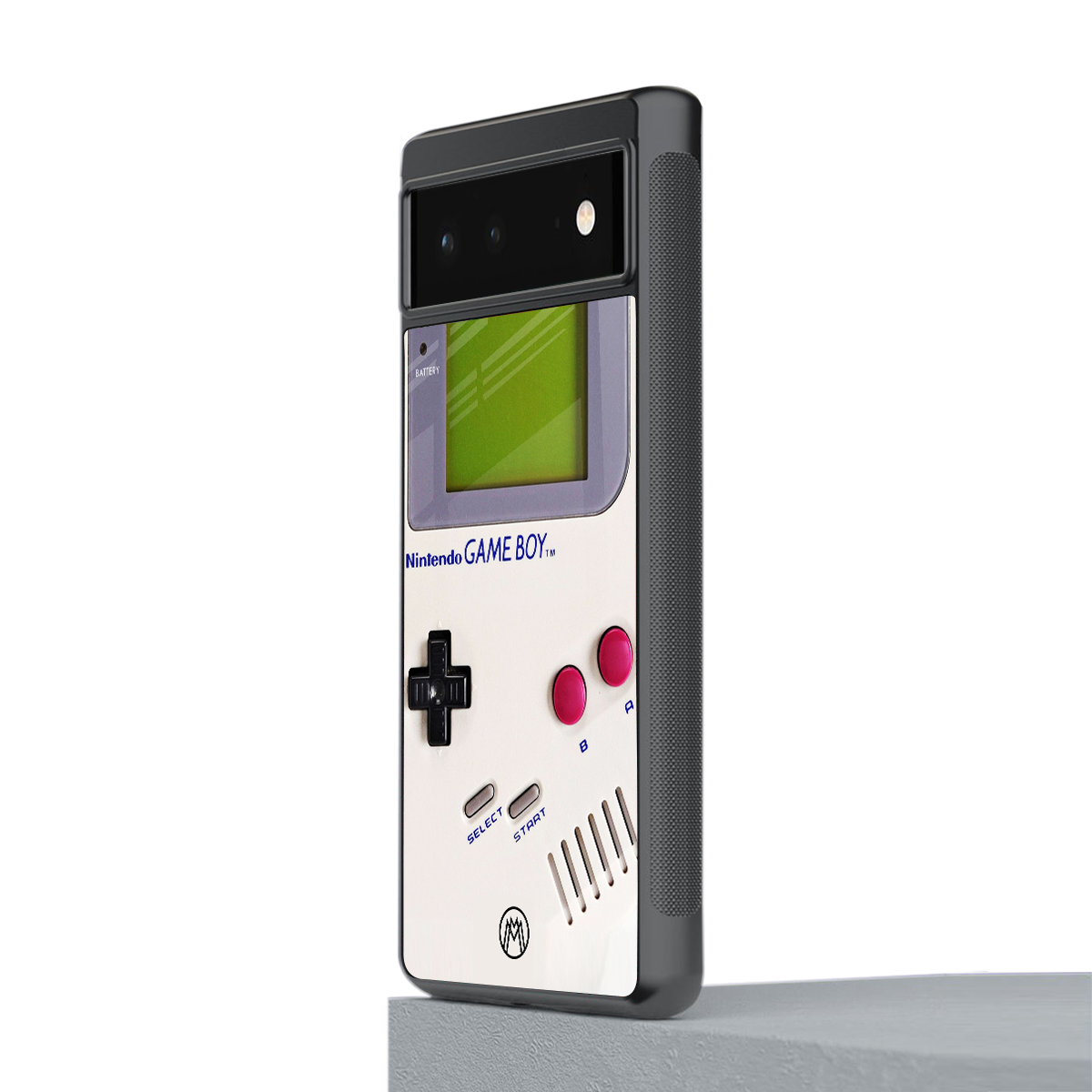 gameboy classic back phone cover | glass case for google pixel 6