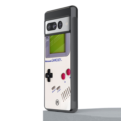 gameboy classic back phone cover | glass case for google pixel 7 pro
