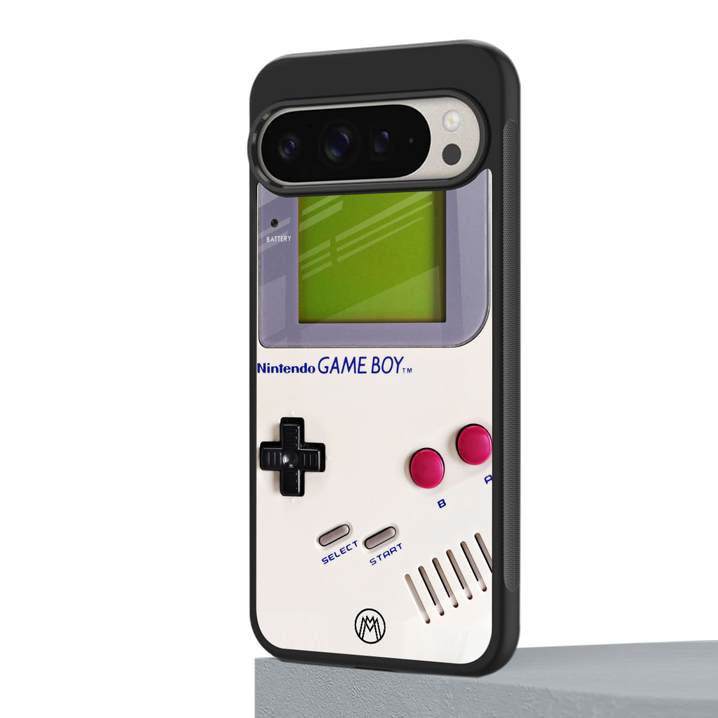 gameboy classic back phone cover | glass case for google pixel 9 pro