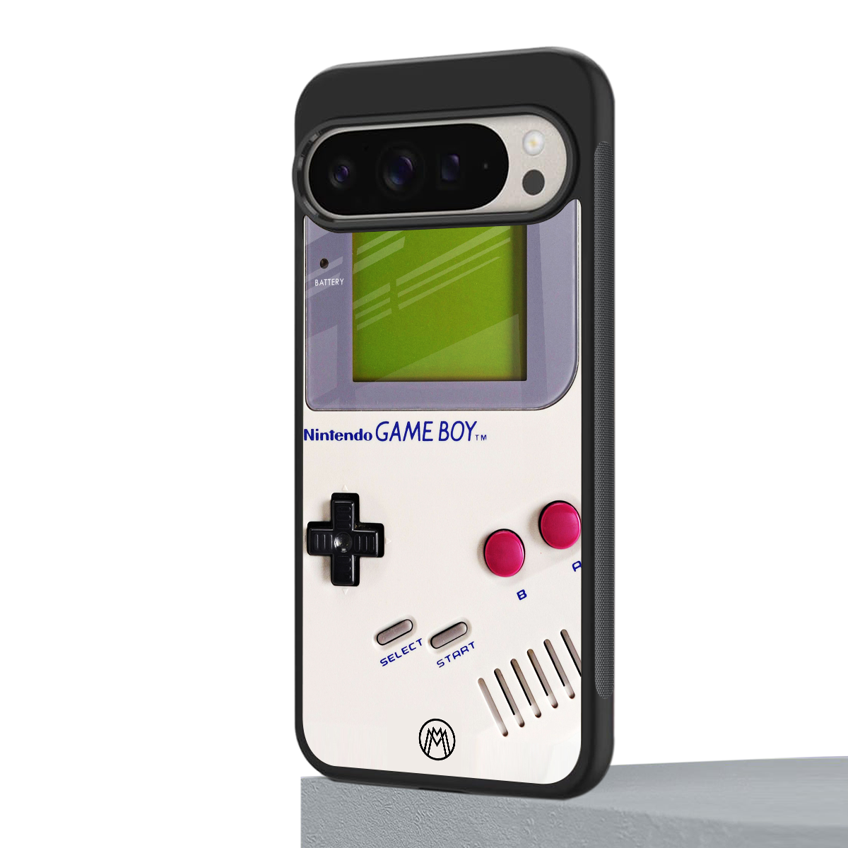 gameboy classic back phone cover | glass case for google pixel 9 pro xl