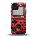 gameboy classic red back phone cover | glass case for iphone 13 mini