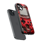 gameboy classic red back phone cover | glass case for iphone 13 mini