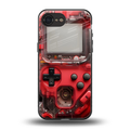 gameboy classic red back phone cover | glass case for iphone 16e