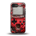 gameboy classic red back phone cover | glass case for iphone 16e