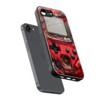 gameboy classic red back phone cover | glass case for iphone 16e