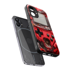 gameboy classic red back phone cover | glass case for nothing phone 1