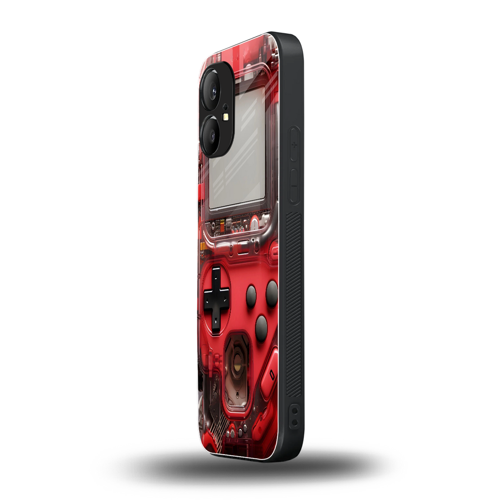 gameboy classic red back phone cover | glass case for nothing phone 1