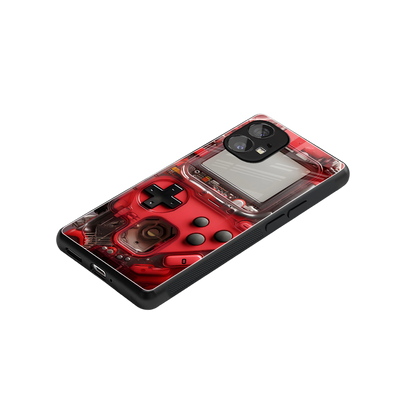 gameboy classic red back phone cover | glass case for nothing phone 1