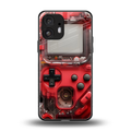 gameboy classic red back phone cover | glass case for nothing phone 2
