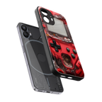 gameboy classic red back phone cover | glass case for nothing phone 2
