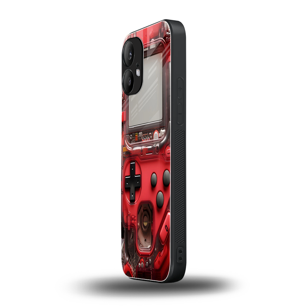 gameboy classic red back phone cover | glass case for nothing phone 2