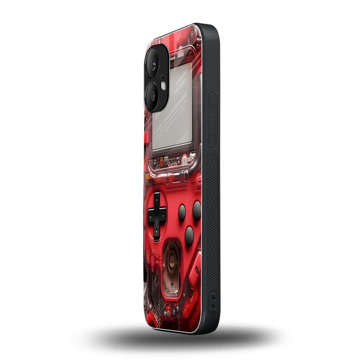 gameboy classic red back phone cover | glass case for nothing phone 2