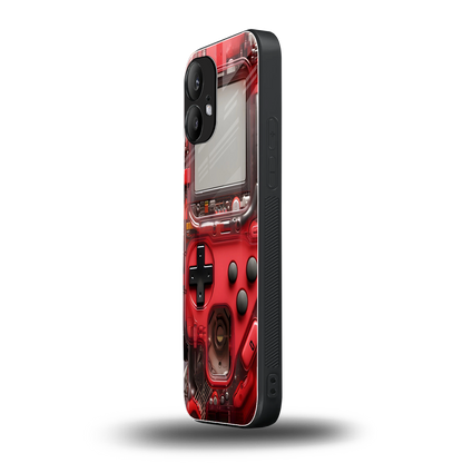 gameboy classic red back phone cover | glass case for nothing phone 2