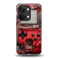 gameboy classic red back phone cover | glass case for oneplus nord 3