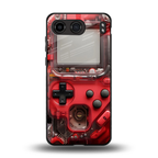 gameboy classic red back phone cover | glass case for oneplus nord 4