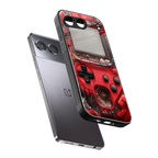 gameboy classic red back phone cover | glass case for oneplus nord 4