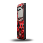 gameboy classic red back phone cover | glass case for oneplus nord 4