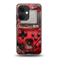 gameboy classic red back phone cover | glass case for oneplus nord ce 3