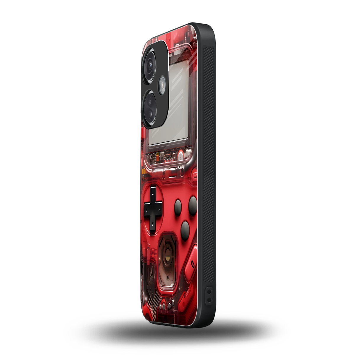 gameboy classic red back phone cover | glass case for oneplus nord ce 3