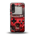 gameboy classic red back phone cover | glass case for oneplus nord ce 4 lite