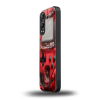 gameboy classic red back phone cover | glass case for oneplus nord ce 4 lite