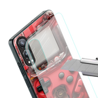 gameboy classic red back phone cover | glass case for oneplus nord ce 4 lite
