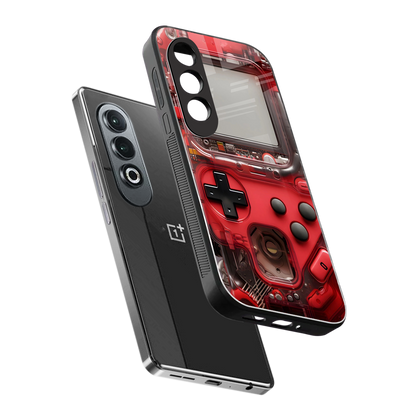 gameboy classic red back phone cover | glass case for oneplus nord ce 4