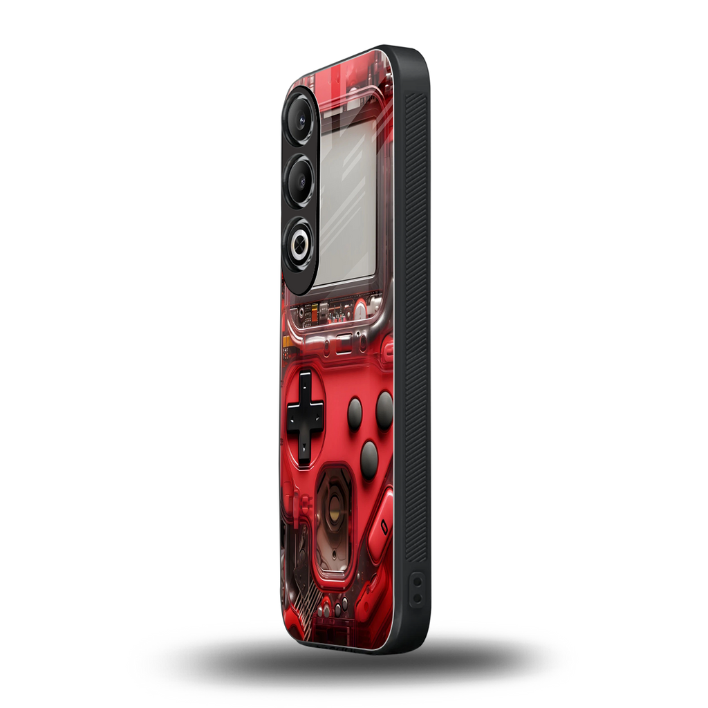 gameboy classic red back phone cover | glass case for oneplus nord ce 4