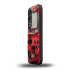 gameboy classic red back phone cover | glass case for oneplus nord ce 4