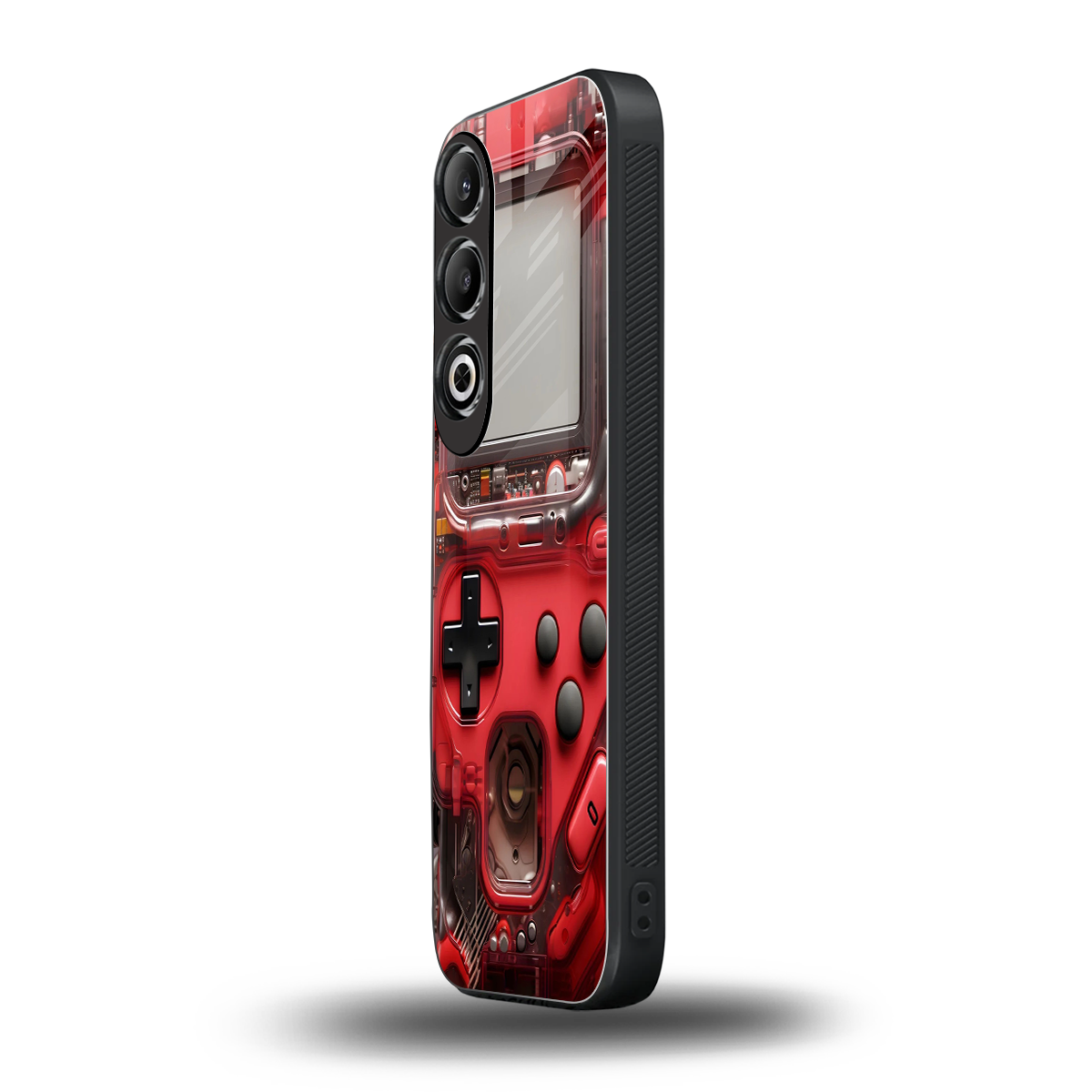 gameboy classic red back phone cover | glass case for oneplus nord ce 4