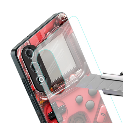 gameboy classic red back phone cover | glass case for oneplus nord ce 4