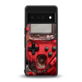 gameboy classic red back phone cover | glass case for google pixel 6 pro