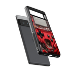 gameboy classic red back phone cover | glass case for google pixel 6 pro
